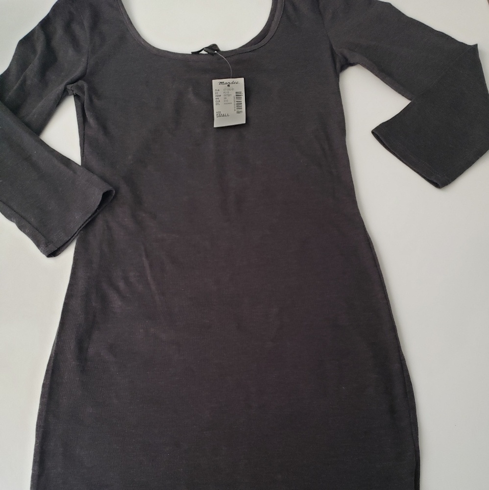 LONG SLEEVE MINI DRESS